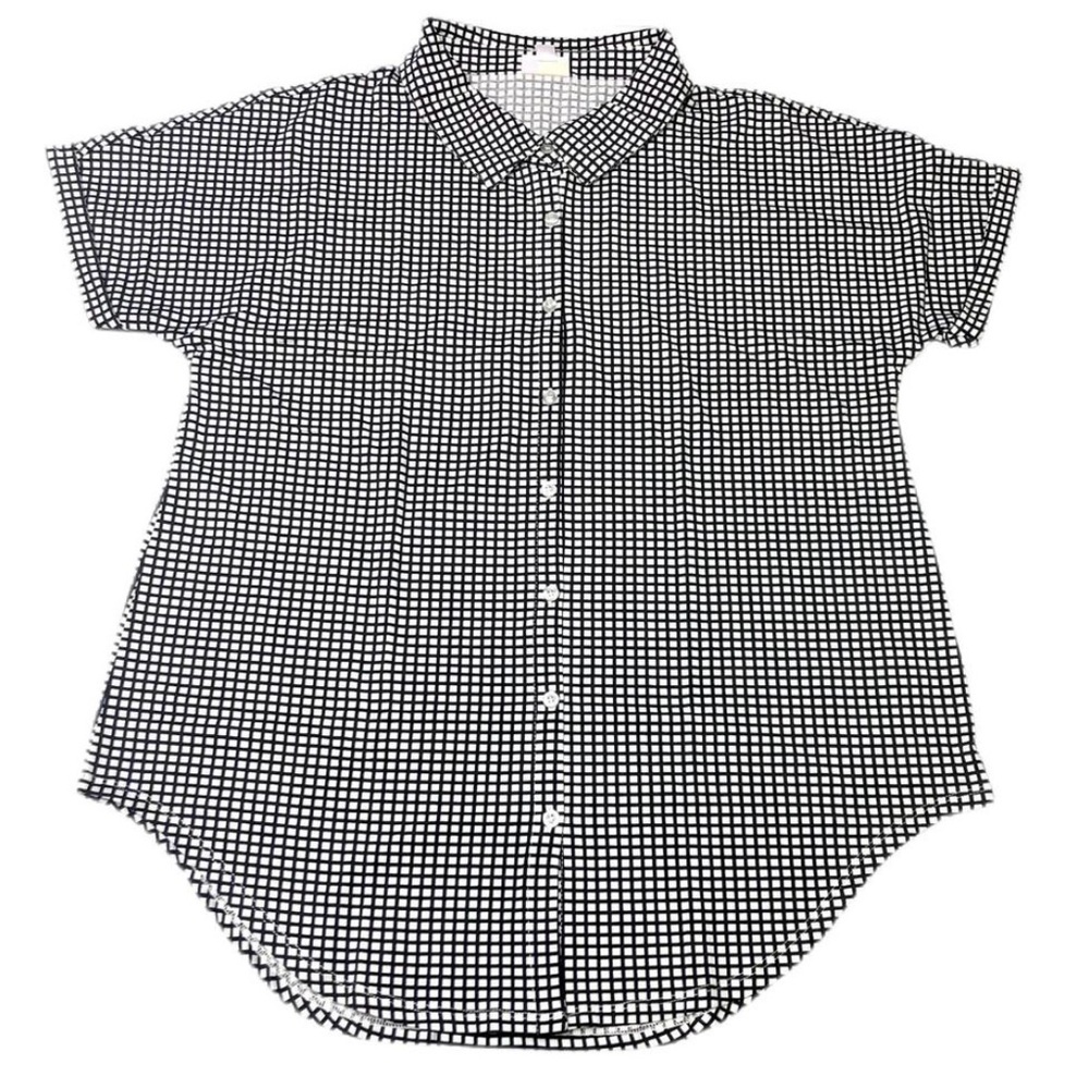 LuLaRoe Charlie Button Up Top 1991